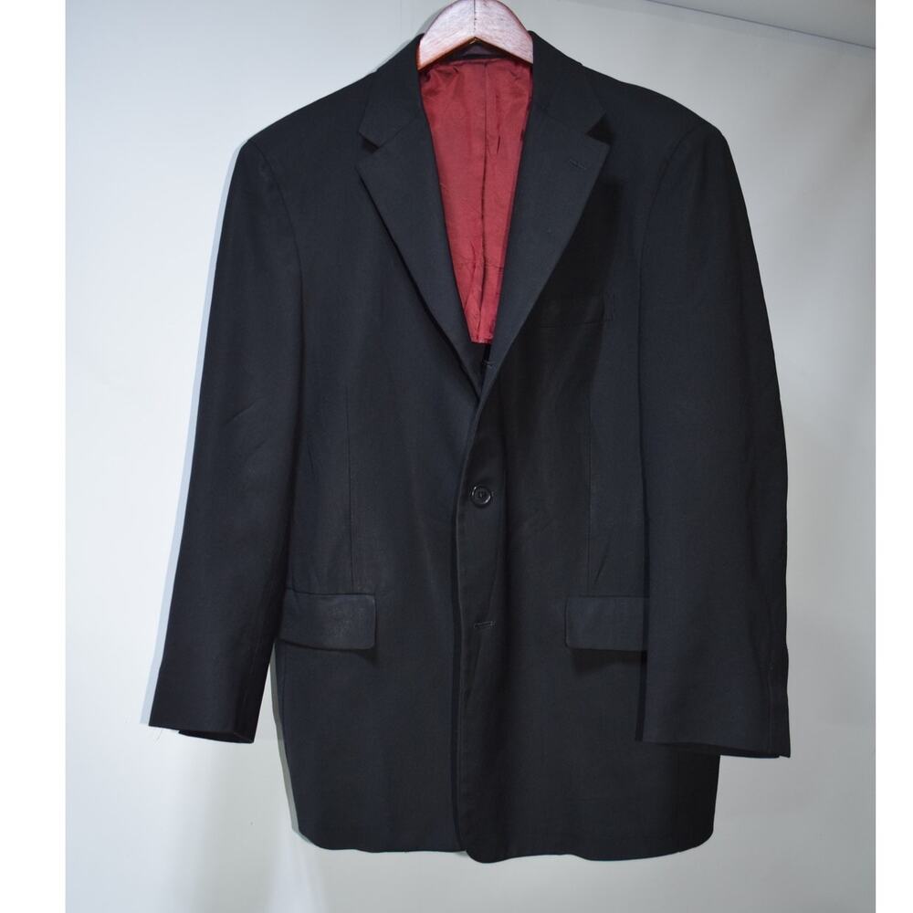 Ted Baker Endurance Men’s Size 3 Medium Black 100% Wool Blazer Sport Coat